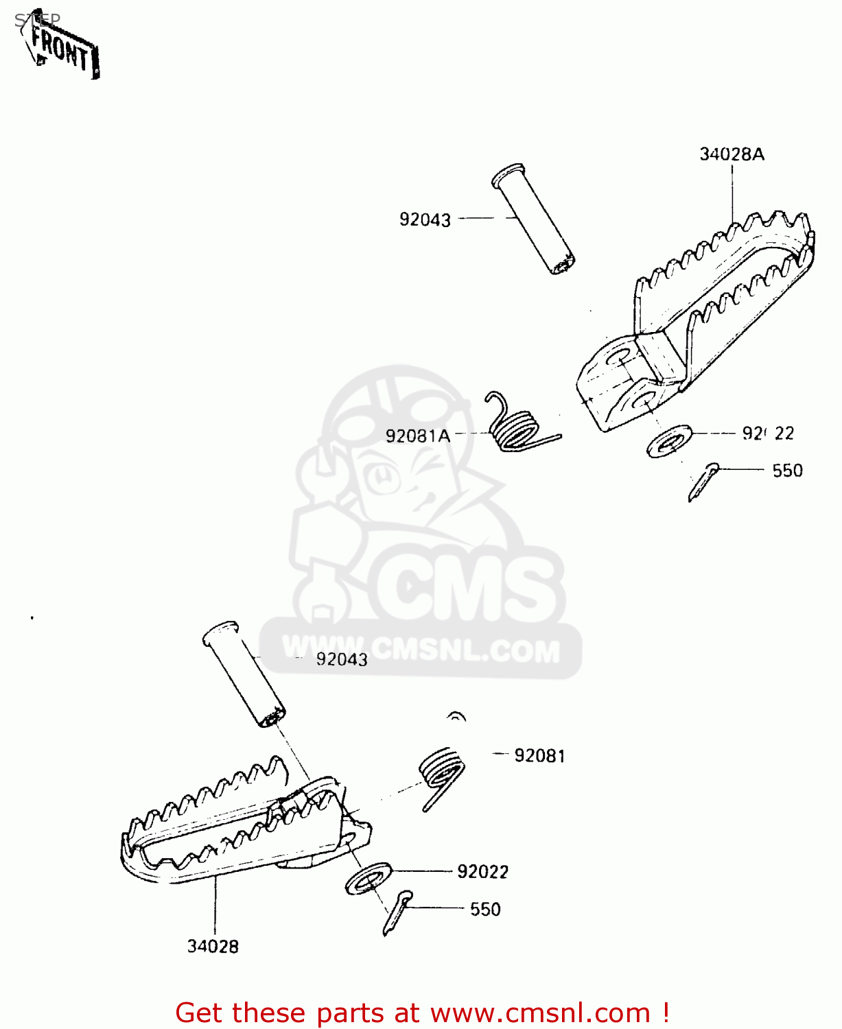 STEP KX125-C1 1984 UNITED KINGDOM AL USA CN