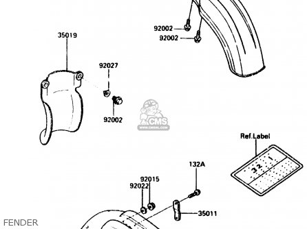 FENDER - KX125-E2 1987 EUROPE UK AL