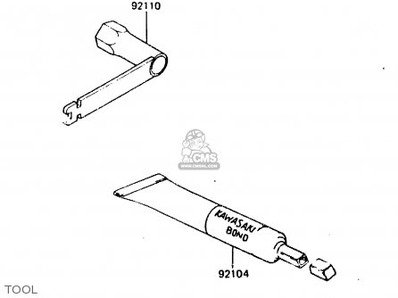 TOOL - KX125-E2 1987 EUROPE UK AL