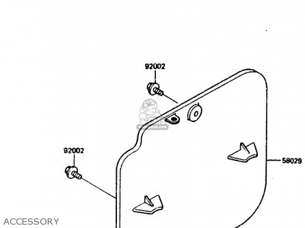 ACCESSORY - KX125-E2 1987 EUROPE UK AL