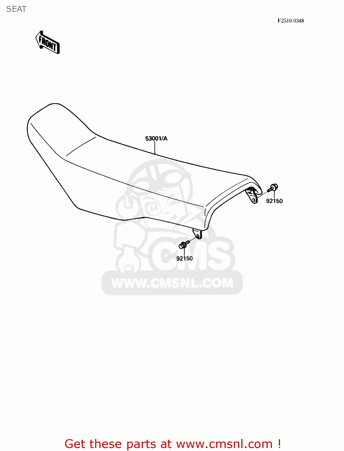 SEAT KX125-F1 1988 USA CANADA