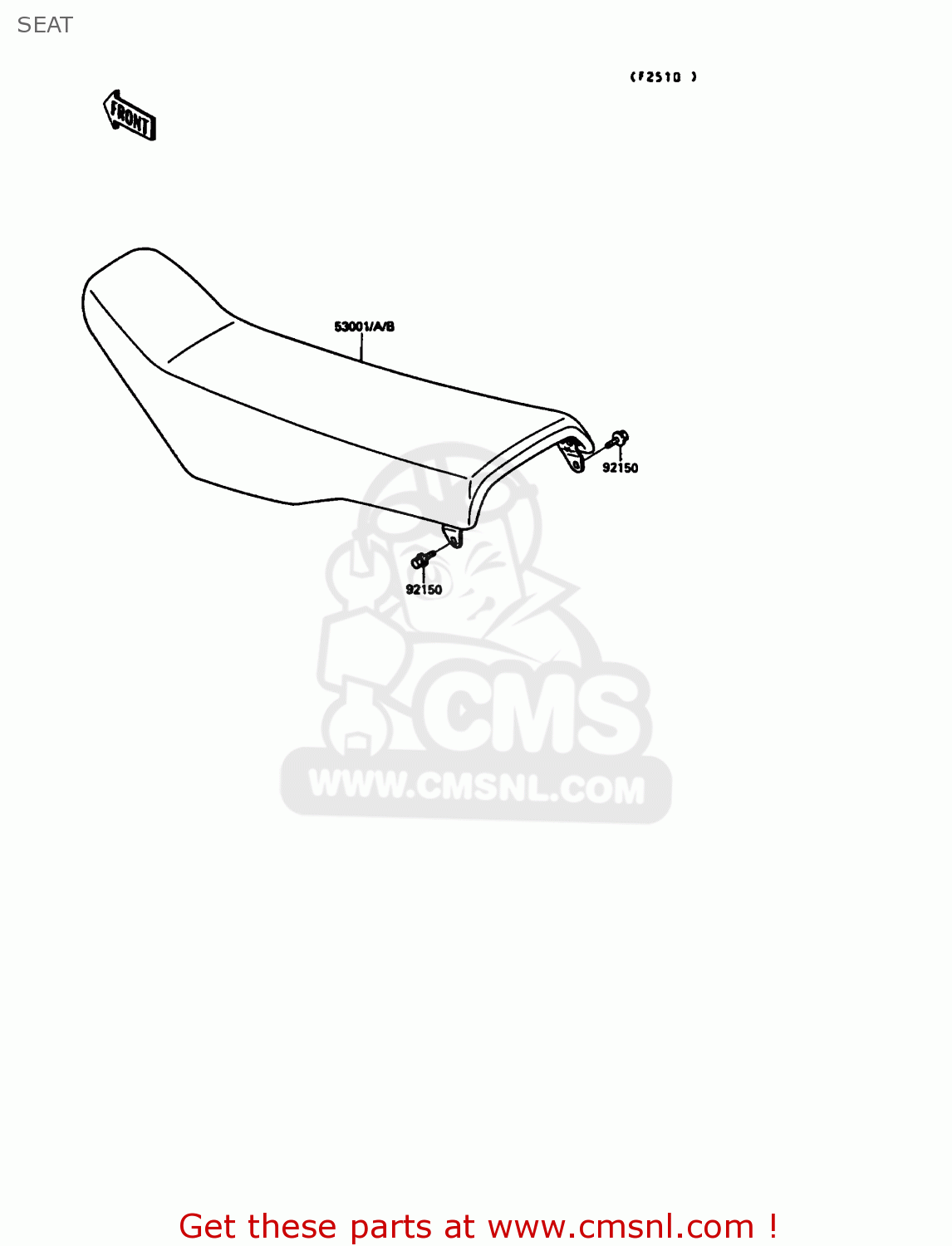 SEAT KX125-G1 1989 USA CANADA