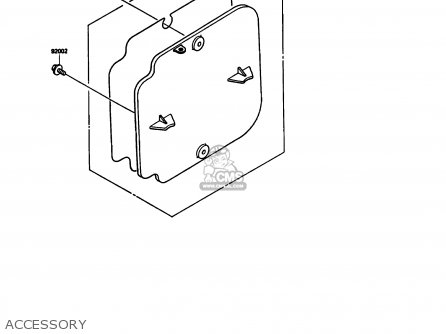 ACCESSORY - KX125-G1 1989 USA CANADA