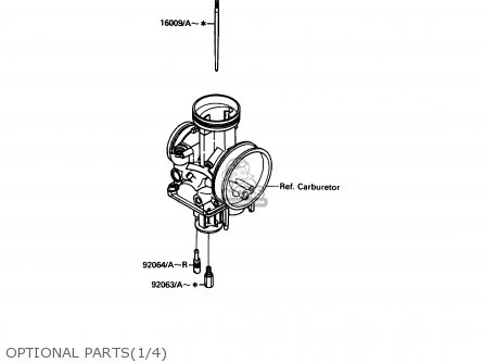 OPTIONAL PARTS(1/4) - KX125-G1 1989 USA CANADA