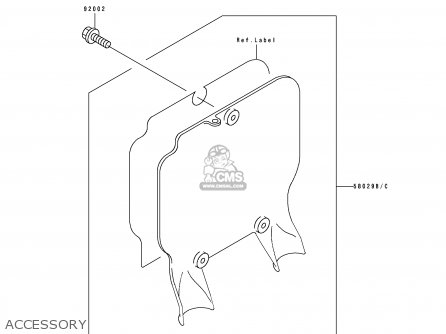 ACCESSORY - KX125-H1 1990 USA CANADA