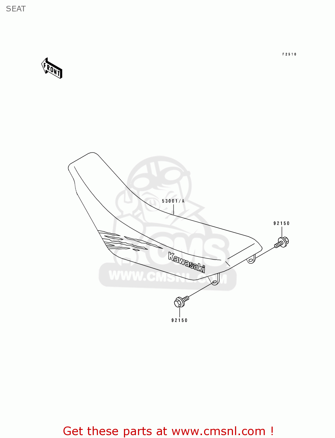 SEAT KX125-J1 1992 USA CANADA