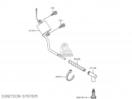 IGNITION SYSTEM - KX125-J2 1993 EUROPE AS