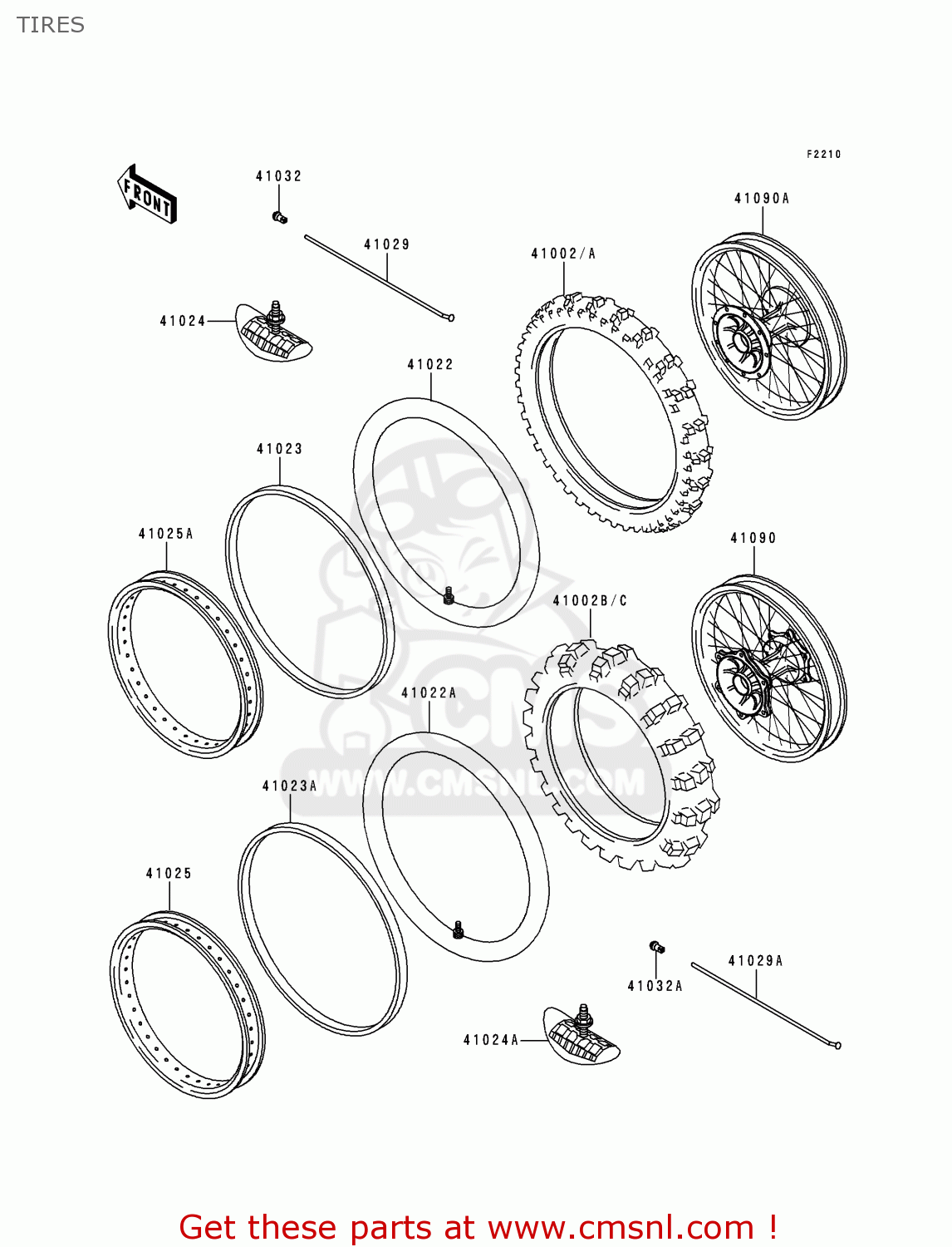 TIRES KX125-K1 EUROPE AS