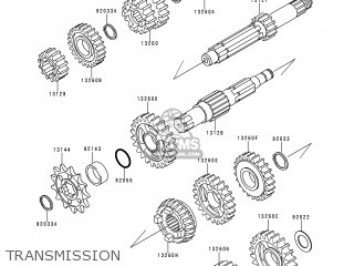 TRANSMISSION - KX125-K1 EUROPE AS