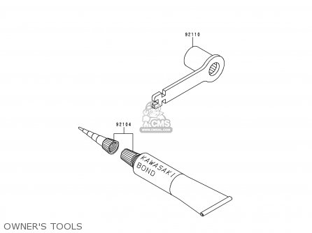OWNER'S TOOLS - KX125-K2 1995 EUROPE AS