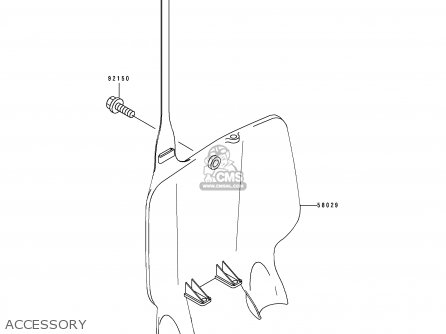 ACCESSORY - KX125-K3 1996 USA CANADA