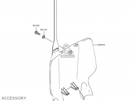 ACCESSORY - KX125-K4 1997 USA CANADA