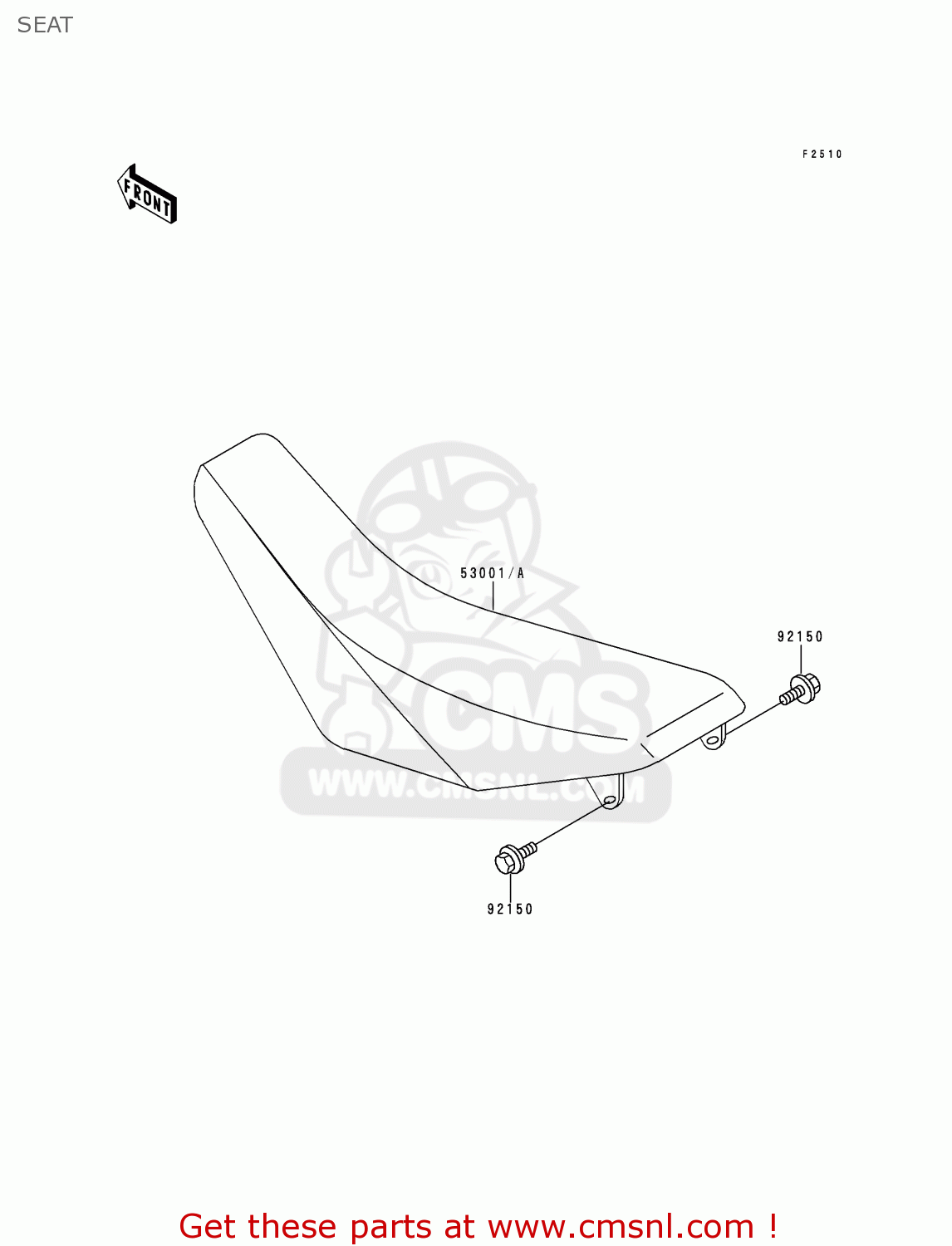 SEAT KX125-K5 1998 EUROPE FR AS