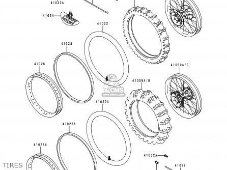 TIRES - KX125-L1 1999 EUROPE FR AS