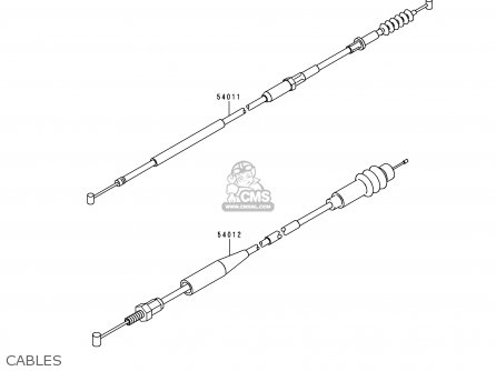 CABLES - KX125-L1 1999 EUROPE FR AS