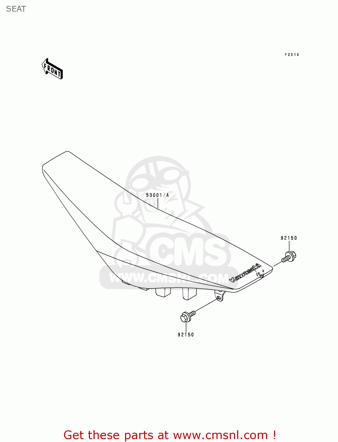SEAT KX125-L1 1999 USA CANADA