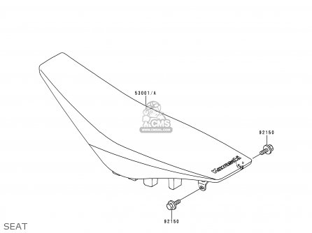 SEAT - KX125-L1 1999 USA CANADA