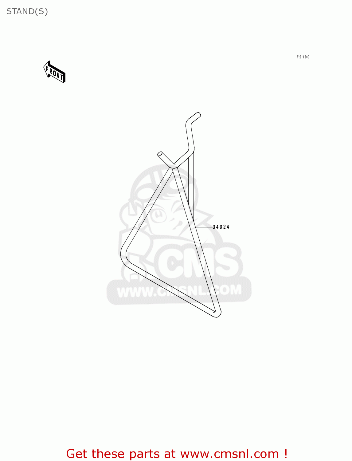 STAND(S) KX125-L2 2000 EUROPE AS