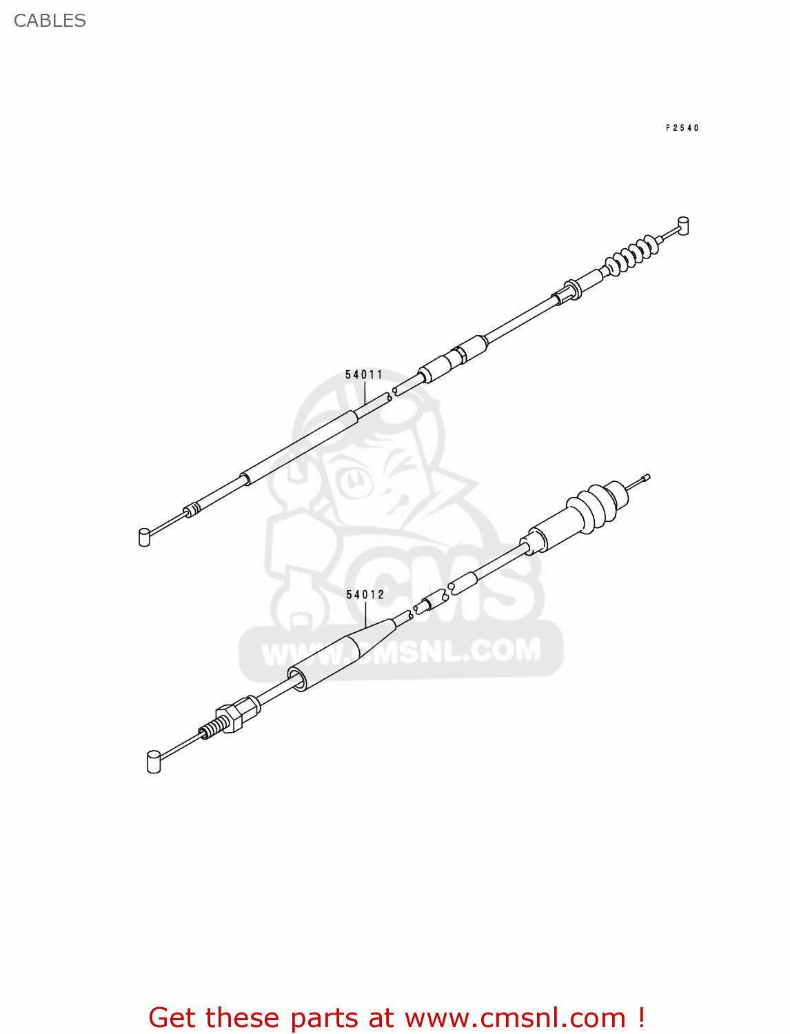 CABLES KX125-L2 2000 EUROPE AS