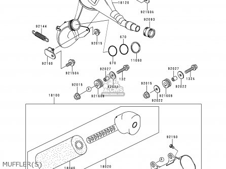 MUFFLER(S) - KX125-L2 2000 EUROPE AS