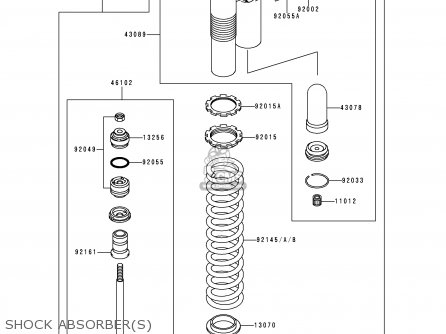 SHOCK ABSORBER(S) - KX125-L2 2000 EUROPE AS