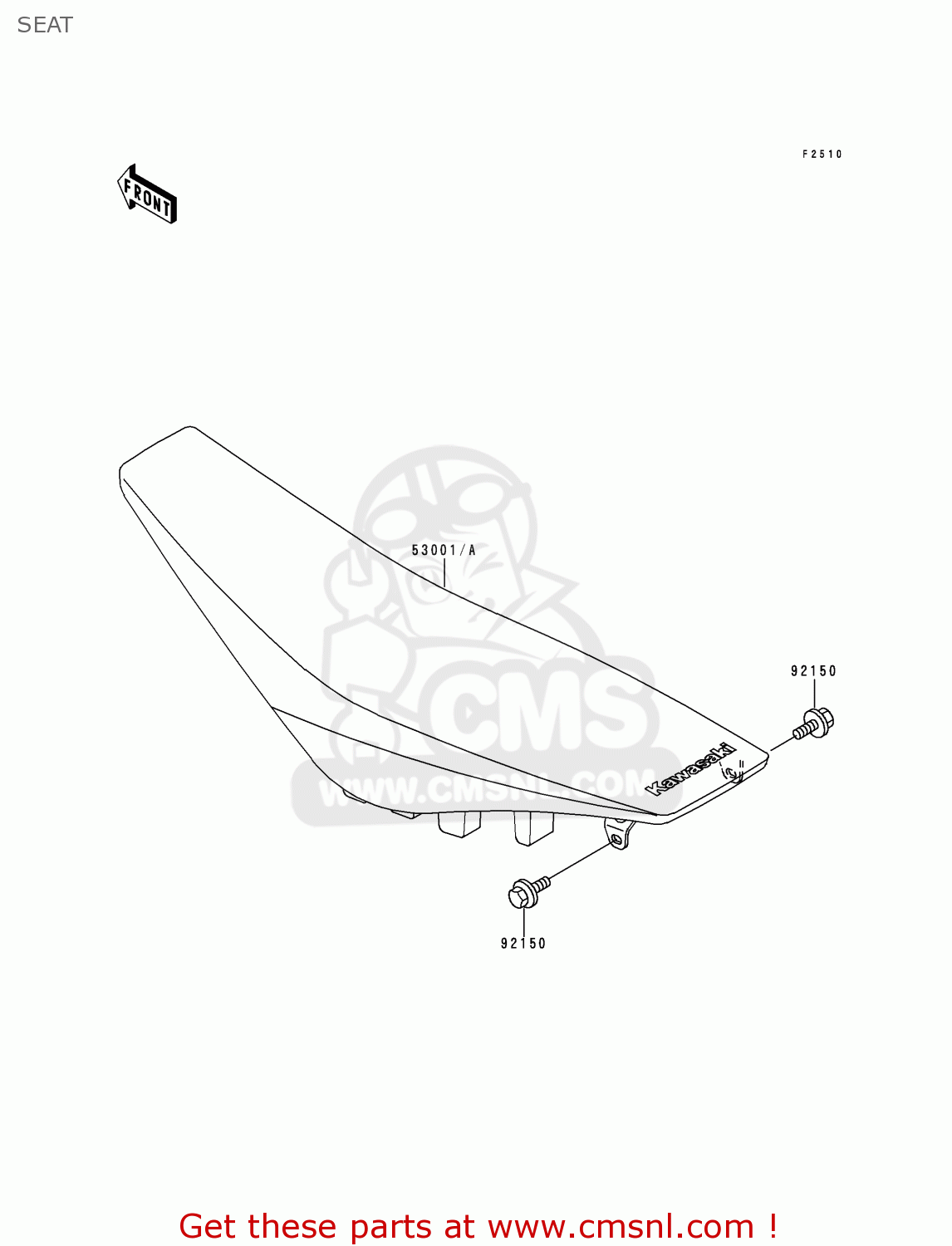 SEAT KX125-L2 2000 USA CANADA
