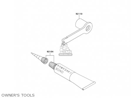 OWNER'S TOOLS - KX125-L3 KX125 2001 USA CANADA
