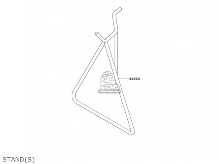 STAND(S) - KX125-L3 KX125 2001 USA CANADA