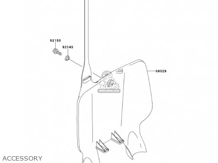 ACCESSORY - KX125-L3 KX125 2001 USA CANADA