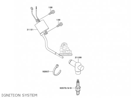 IGNITION SYSTEM - KX125-L3 KX125 2001 USA CANADA