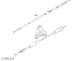 CABLES - KX125-M1 KX125 2003 USA CANADA
