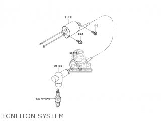 IGNITION SYSTEM - KX125-M1 KX125 2003 USA CANADA