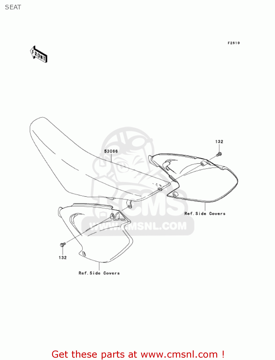 SEAT KX125-M3 KX125 2005 USA CANADA