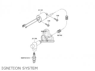 IGNITION SYSTEM - KX125-M3 KX125 2005 USA CANADA