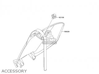 ACCESSORY - KX125-M3 KX125 2005 USA CANADA