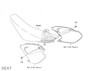 SEAT - KX125-M3 KX125 2005 USA CANADA