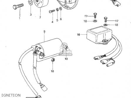 IGNITION - KX250-A7 KX250 1981 USA CANADA EXPORT