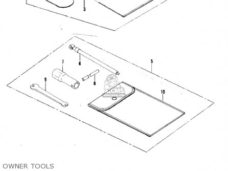 OWNER TOOLS - KX250-A7 KX250 1981 USA CANADA EXPORT