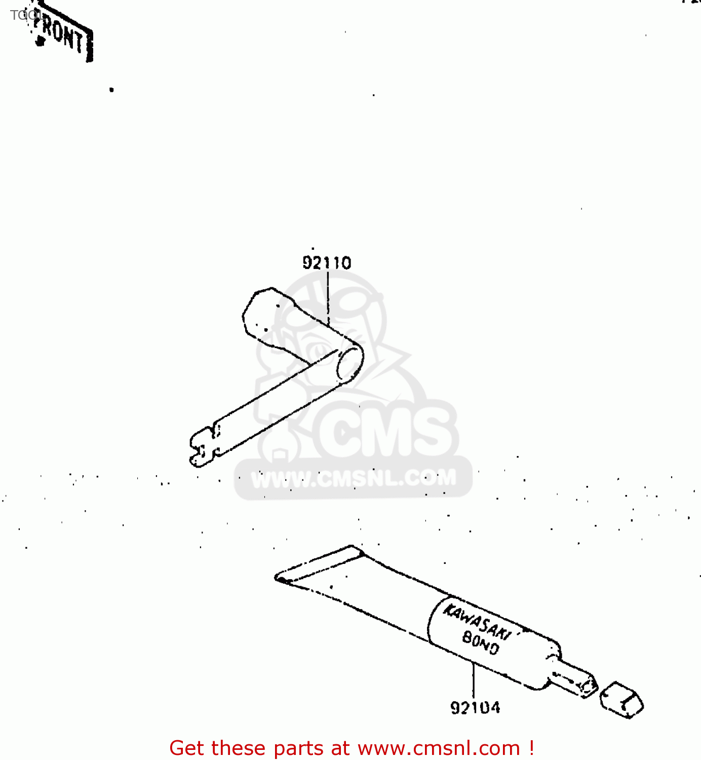 TOOL KX250-C2 1984 USA CANADA UK AL