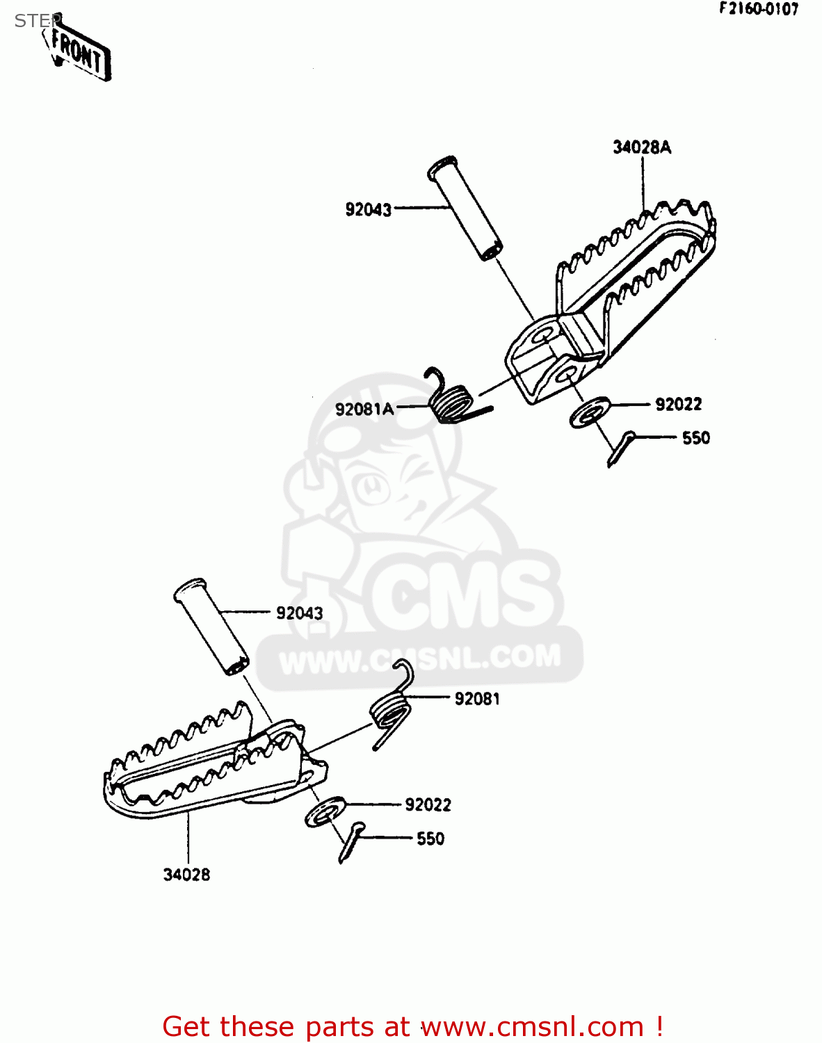 STEP KX250-D1 1985 UNITED KINDOM AL