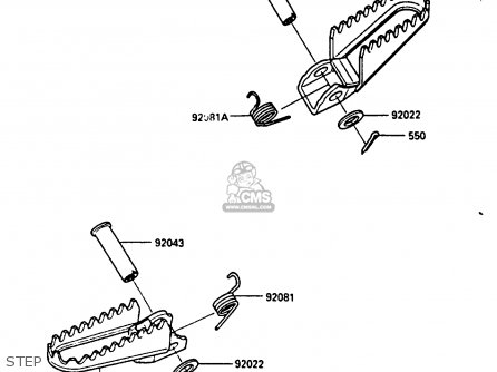 STEP - KX250-D2 1986 EUROPE UK AL