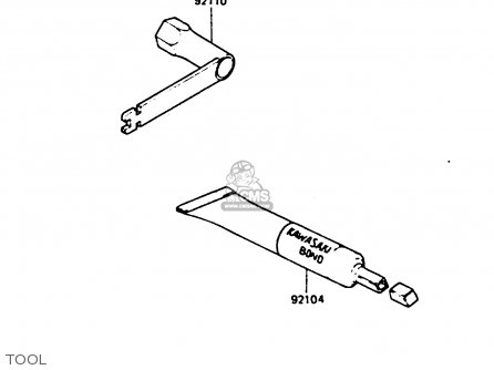 TOOL - KX250-D2 1986 EUROPE UK AL