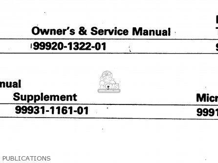 PUBLICATIONS - KX250-D2 1986 EUROPE UK AL