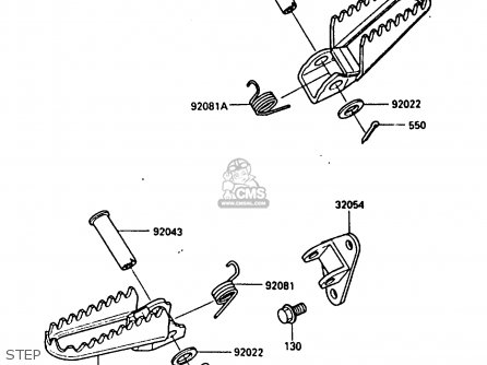 STEP - KX250-E1 1987 EUROPE UK AL