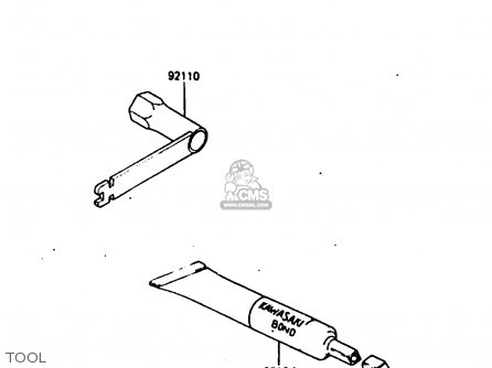 TOOL - KX250-E1 1987 EUROPE UK AL