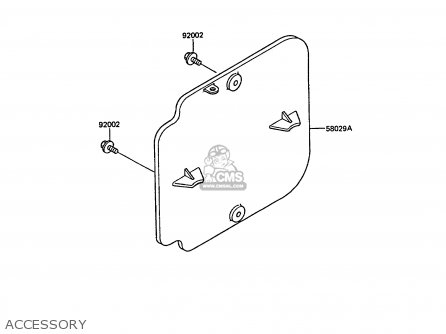 ACCESSORY - KX250-F1 1988 EUROPE UK AL