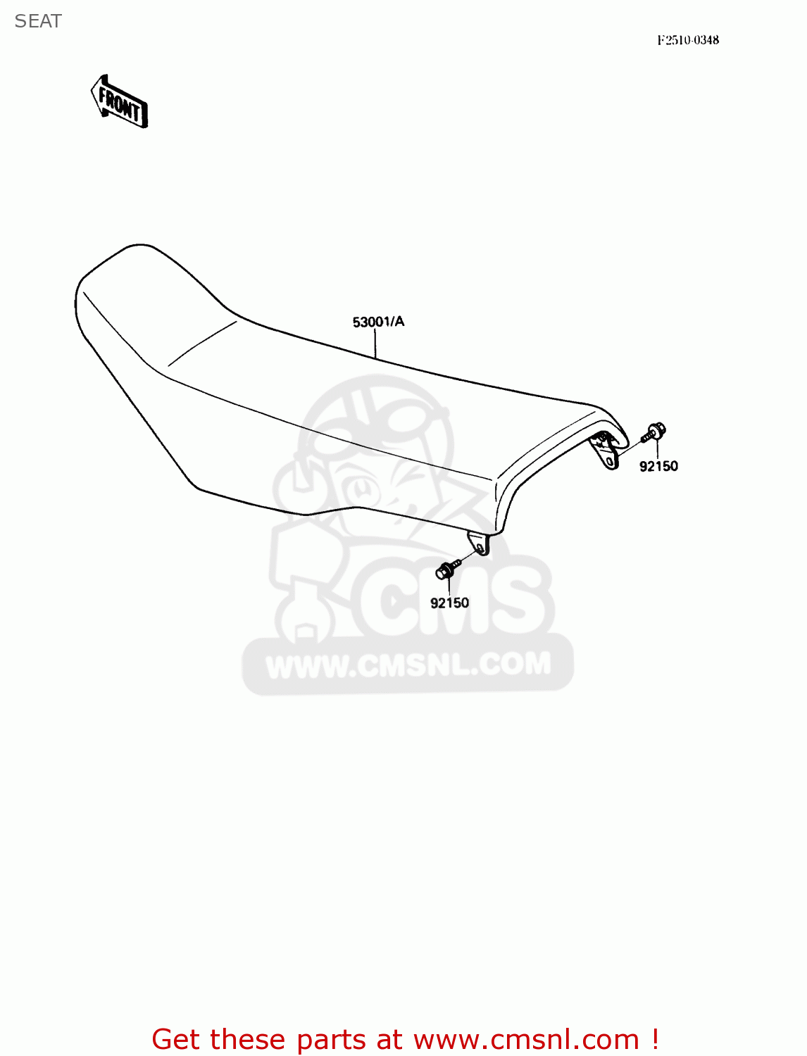 SEAT KX250-F1 1988 USA CANADA