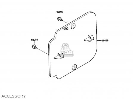 ACCESSORY - KX250-F1 1988 USA CANADA