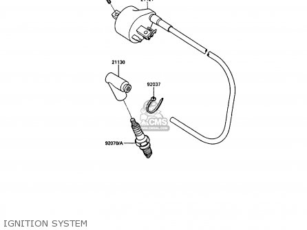 IGNITION SYSTEM - KX250-G1 1989 EUROPE UK AL