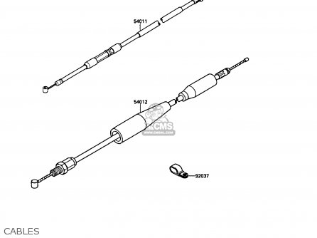 CABLES - KX250-G1 1989 EUROPE UK AL